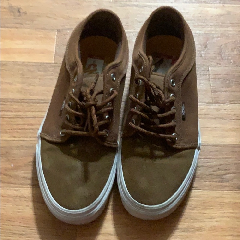 Brown Suede Vans Men’s Size 9